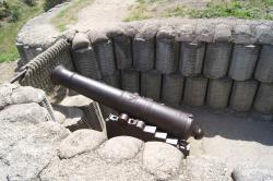 ... и одна из ее пушек