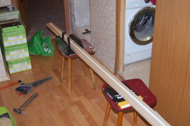 подготовка коробки